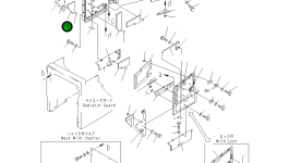 Тканевый элемент 154-862-5440 Komatsu