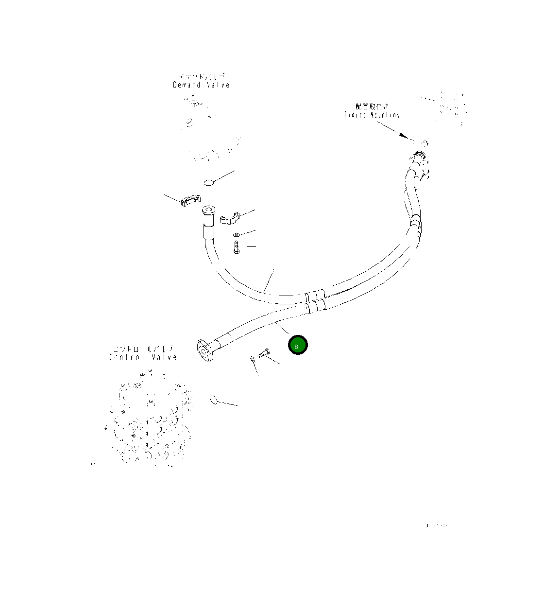 Шланг 423-62-62510 Komatsu