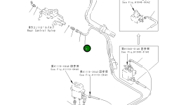 Шланг 21W-973-2240 Komatsu