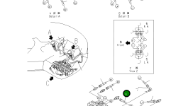 Шланг YM172423-78530 Komatsu