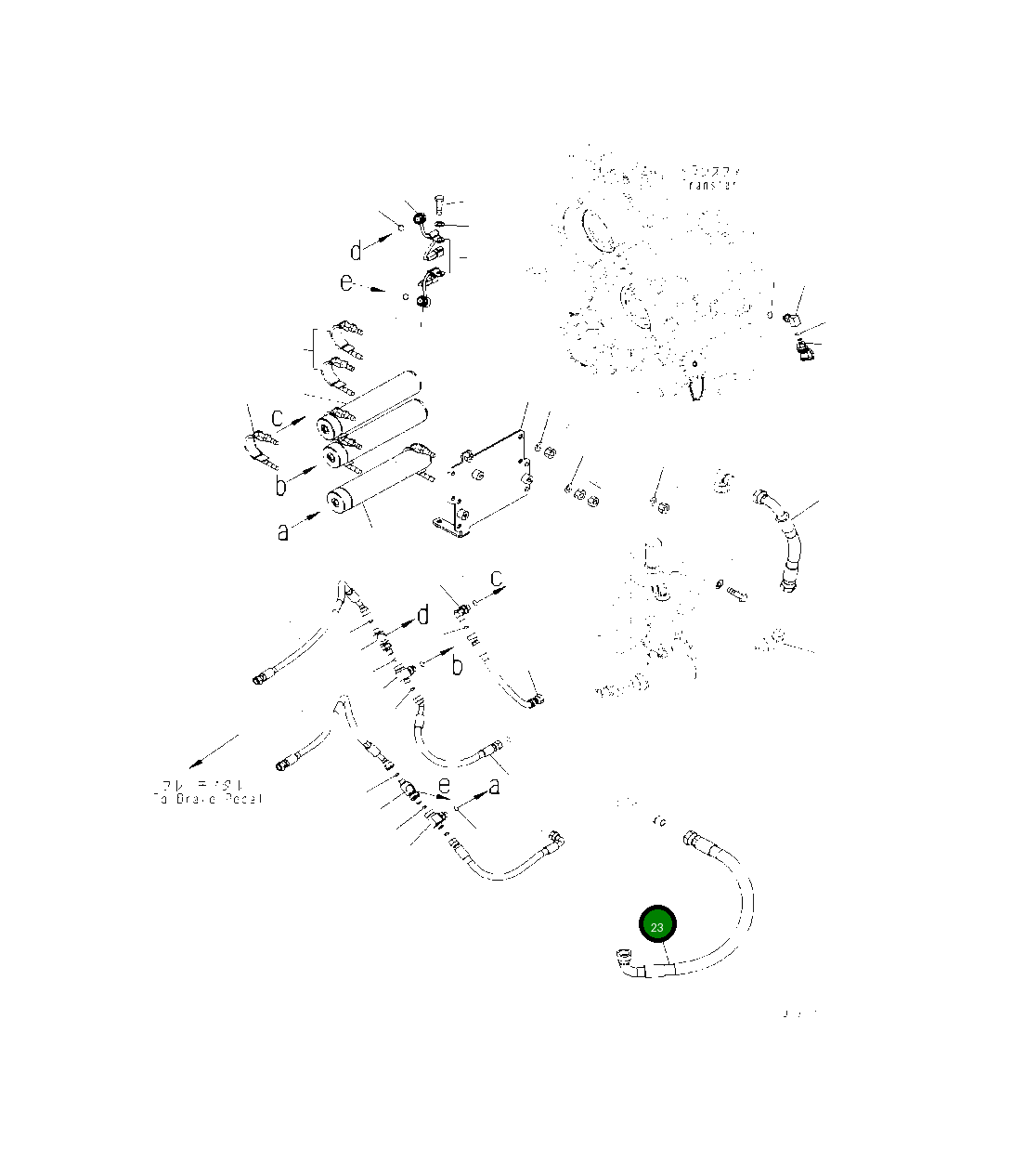 Шланг 419-43-57870 Komatsu