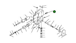 Гайка - FUEL PUMP ADJUSTING 1238 184 H1 Komatsu