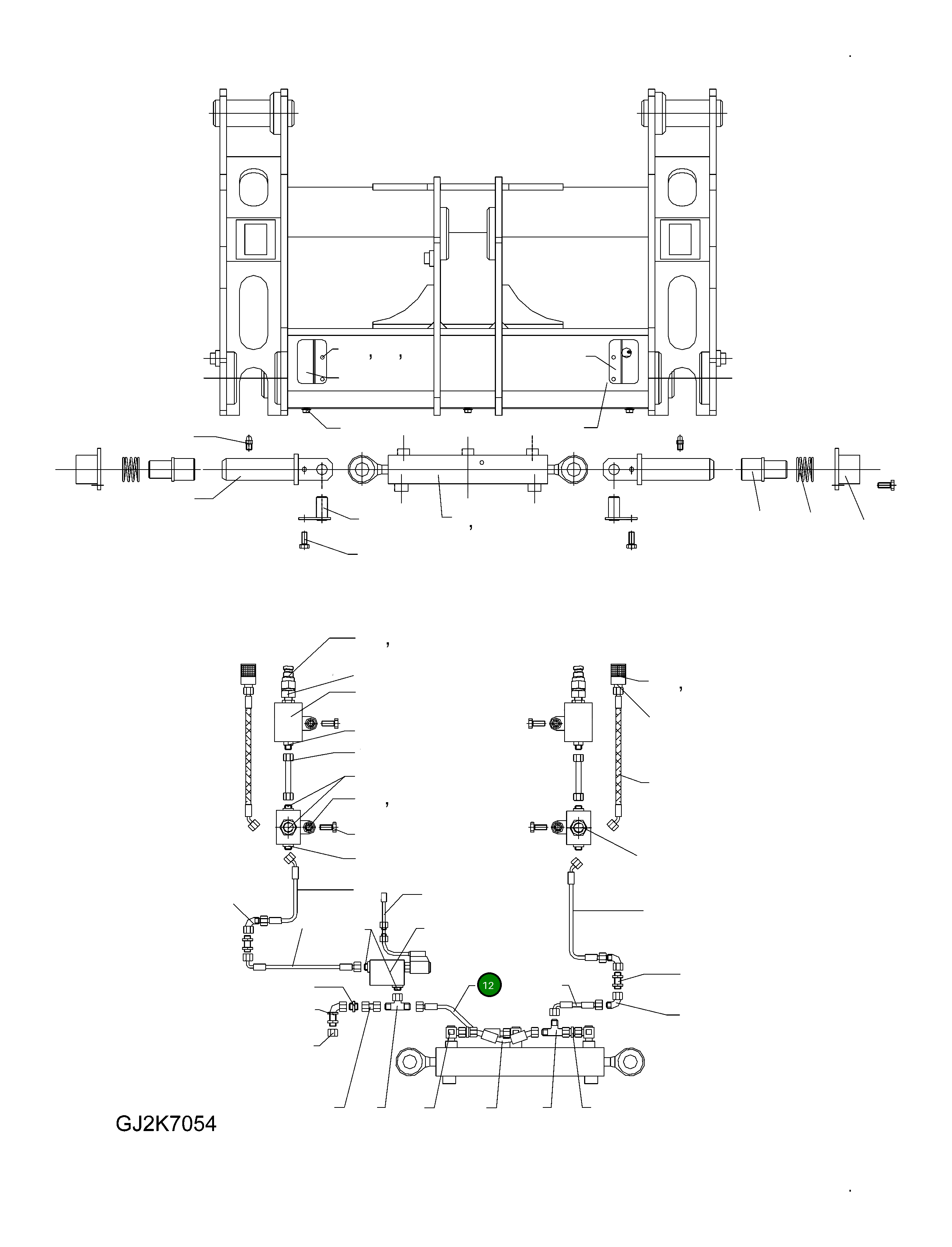 Шланг 417-71-H0P34 Komatsu