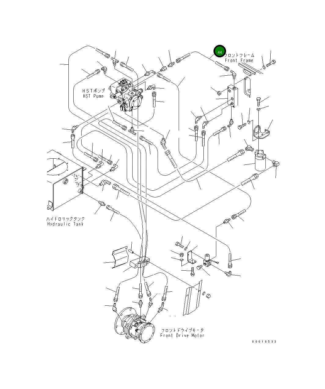 Шланг 266-58-98260 Komatsu