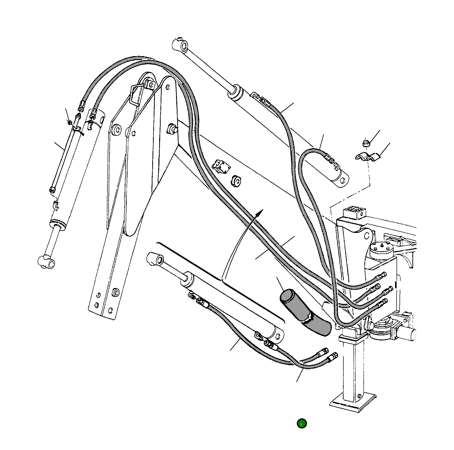 Шланг U2700201A Komatsu