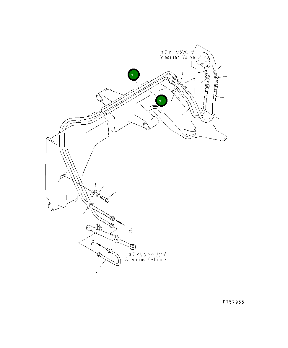 Шланг 23D-40-31241 Komatsu