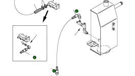 Шланг 392011152 Komatsu