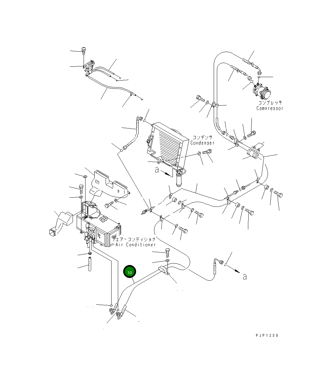 Шланг 20Y-979-K161 Komatsu