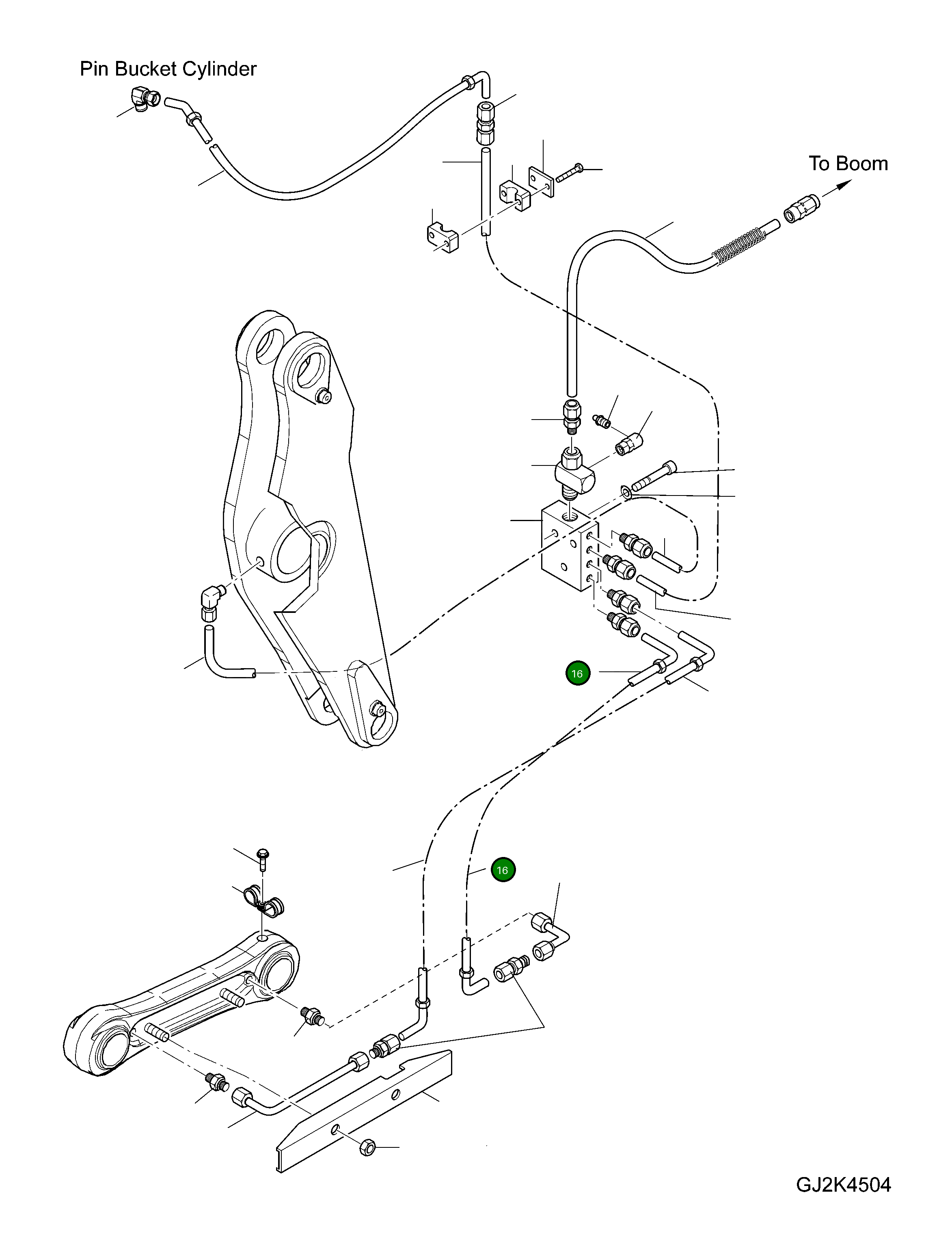 Шланг 423-09-H3790 Komatsu