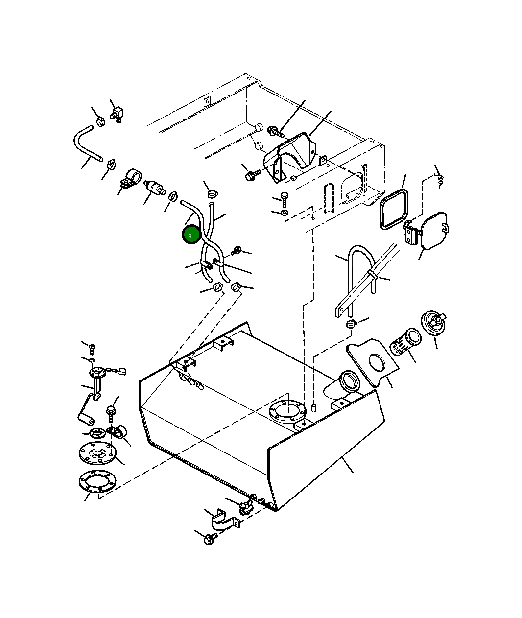 Шланг 419-04-A1141 Komatsu