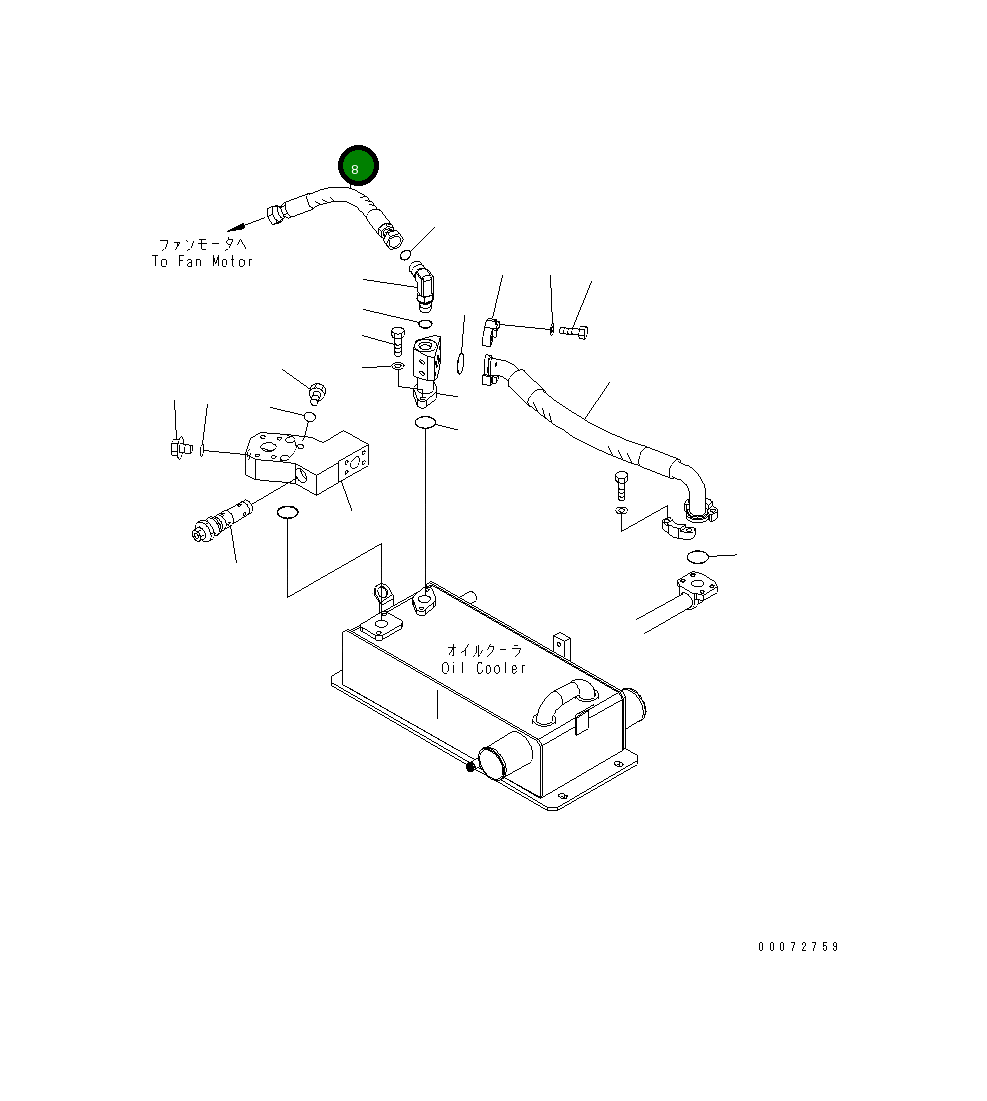 Шланг 426-03-35331 Komatsu