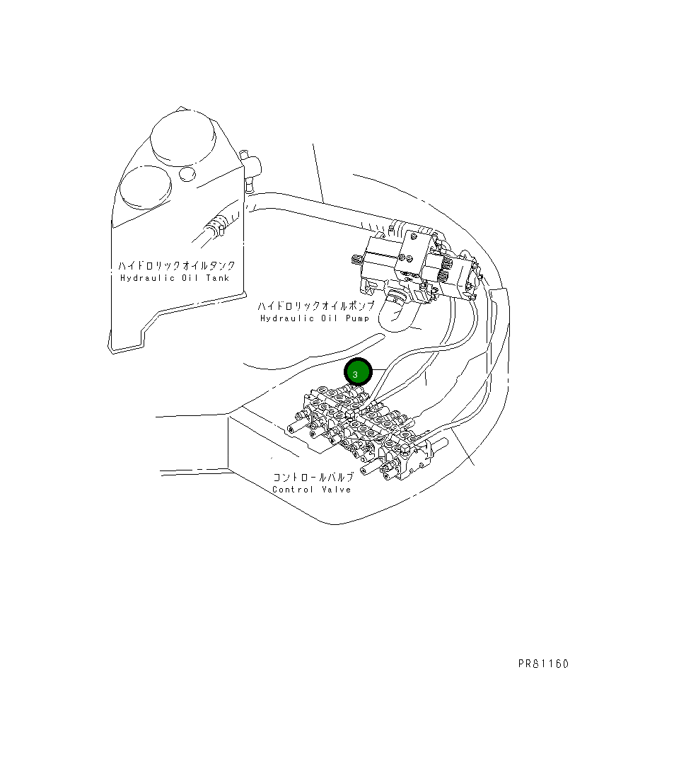 Шланг YM172423-78110 Komatsu