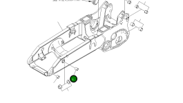 Втулка 198-21-51211 Komatsu