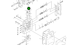 Втулка 232-15-15360 Komatsu