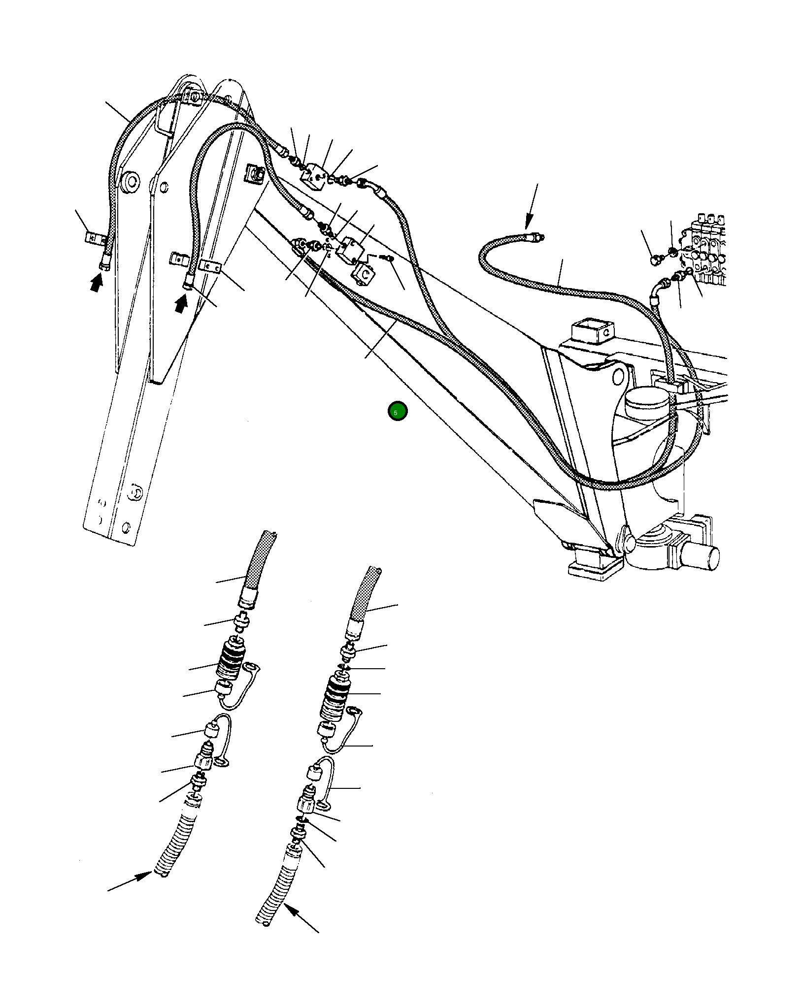 Шланг UE1200007 Komatsu