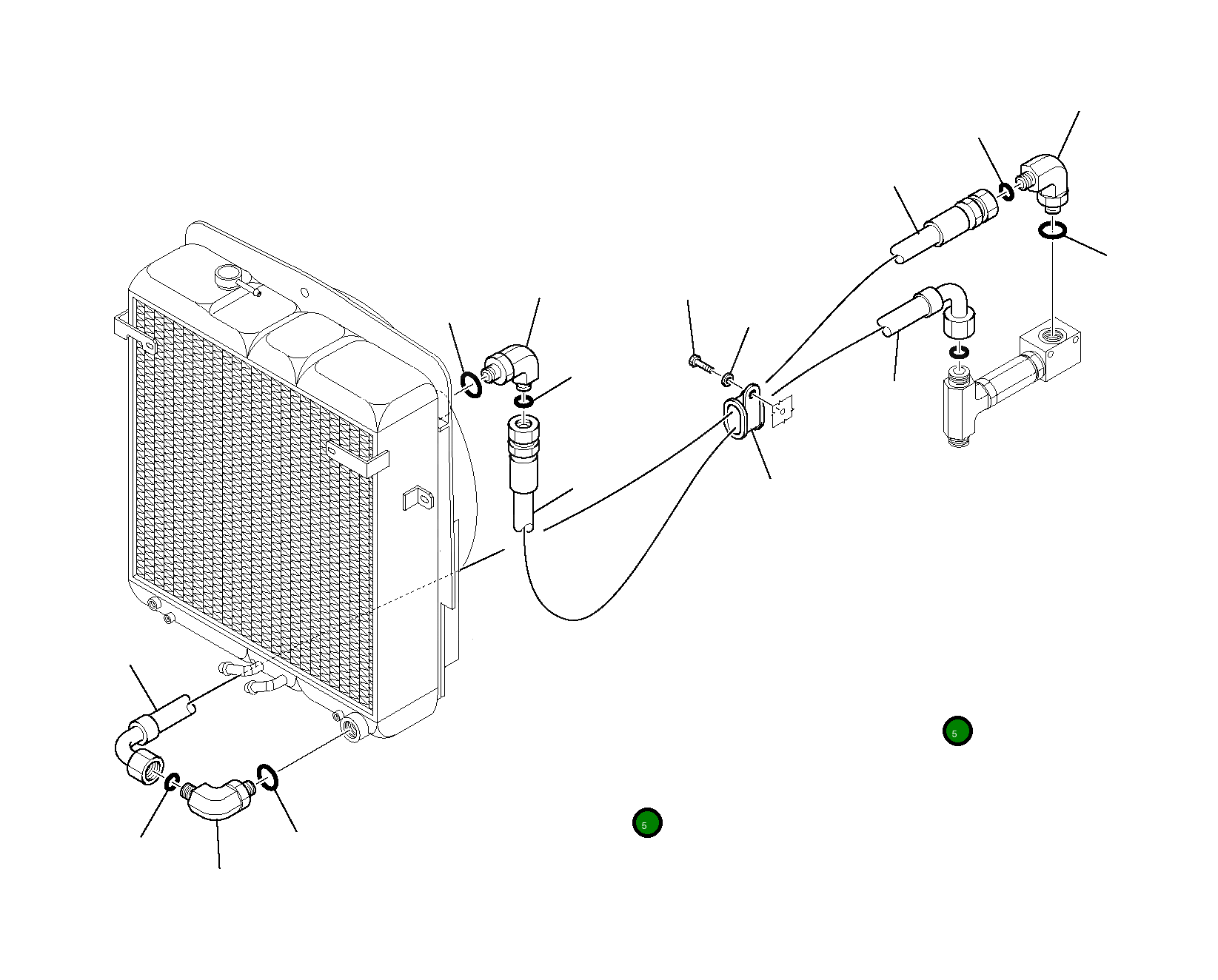 Шланг 42N-62-16191 Komatsu