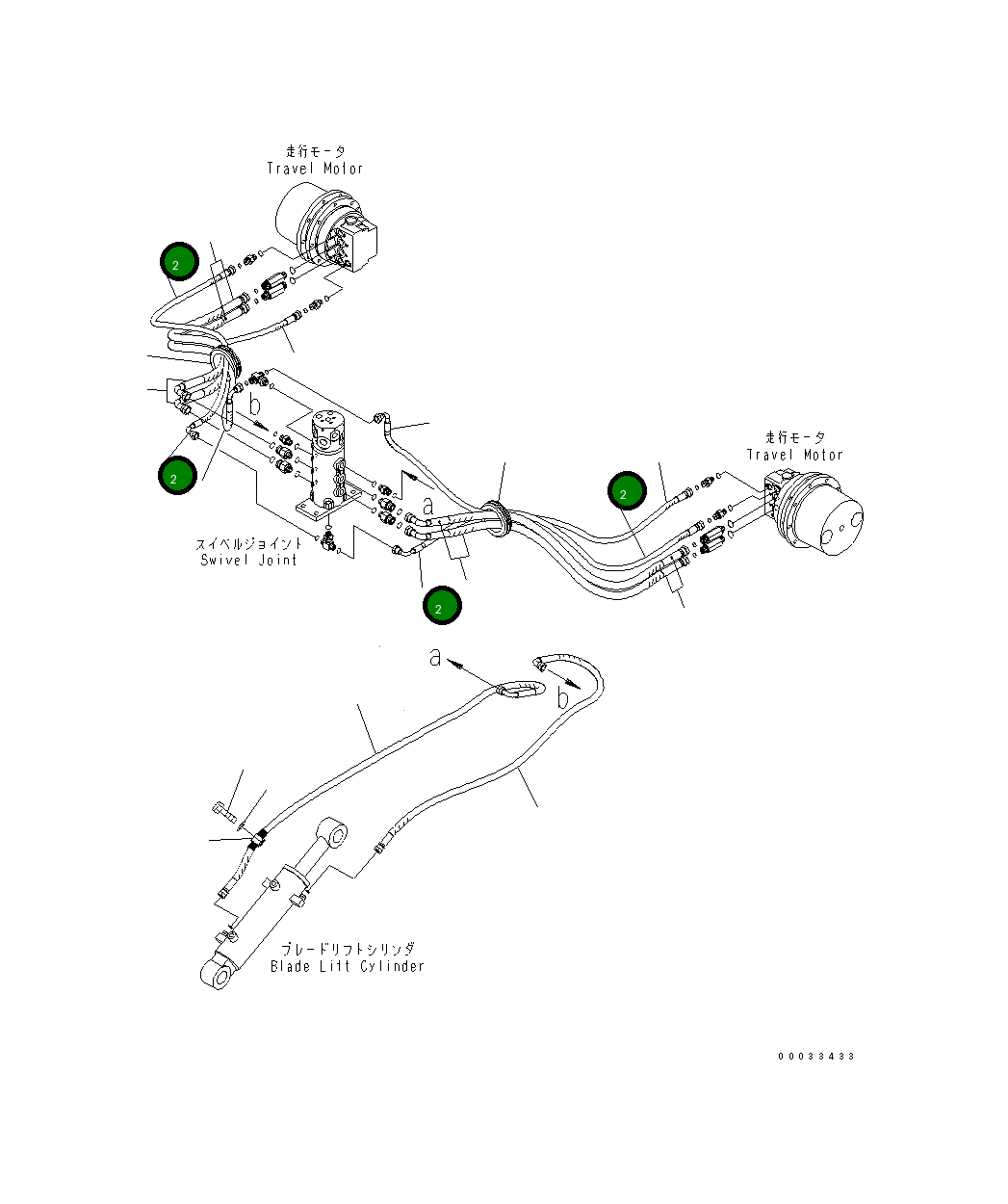 Шланг 22K-62-28621 Komatsu