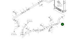 Шланг 23A-03-31641 Komatsu