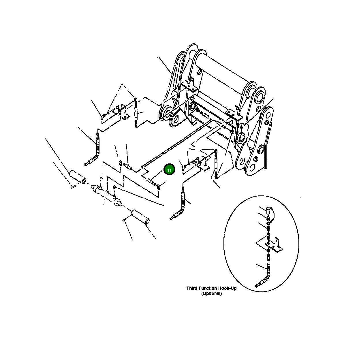 Шланг 417-U77-AA40 Komatsu