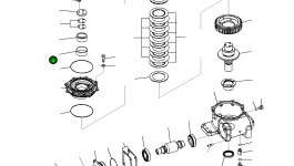 Втулка 23H-70-13240 Komatsu