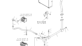 Шланг 23D-60-34880 Komatsu