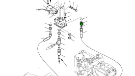 Винт 801105109 Komatsu