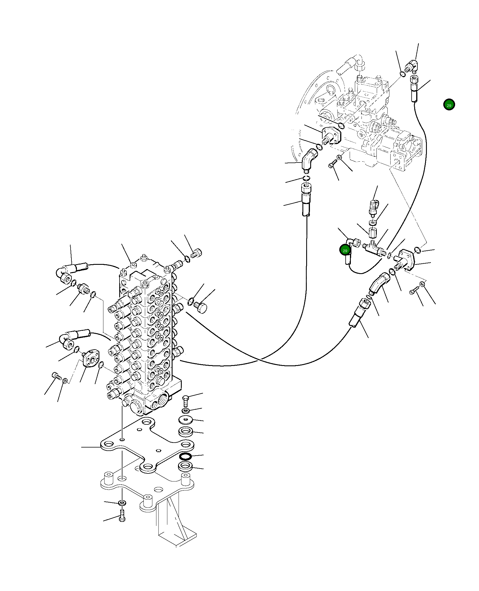Шланг 21D-09-92250 Komatsu