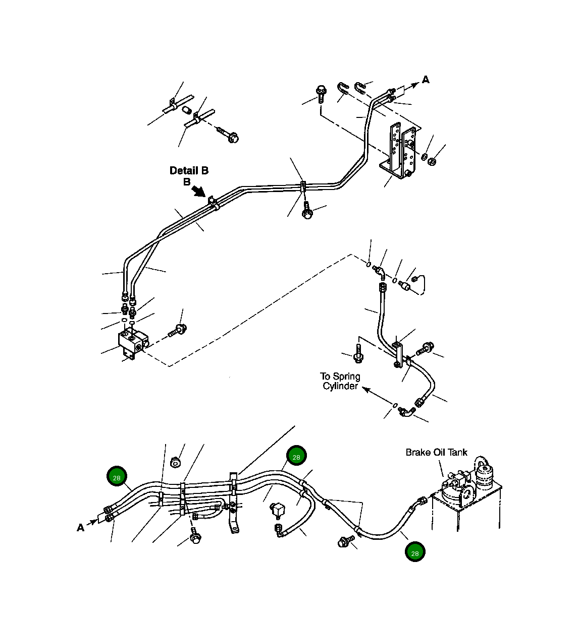 Шланг 428-43-27190 Komatsu