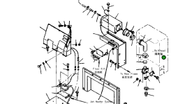 Шланг 423W93Z380 Komatsu