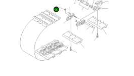 Гайка (Y0320-K1) 134-32-61221 Komatsu