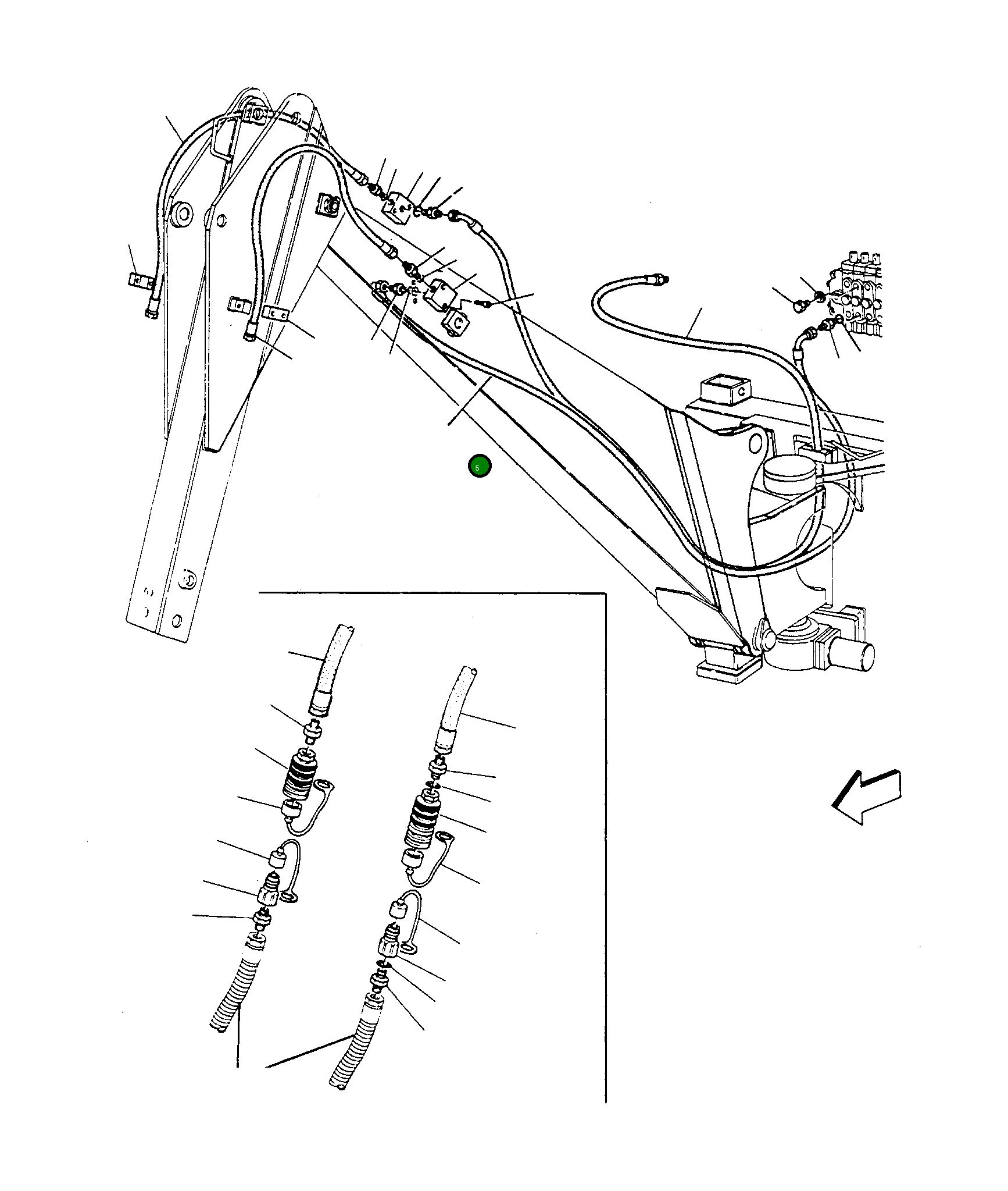 Шланг UE7500050 Komatsu