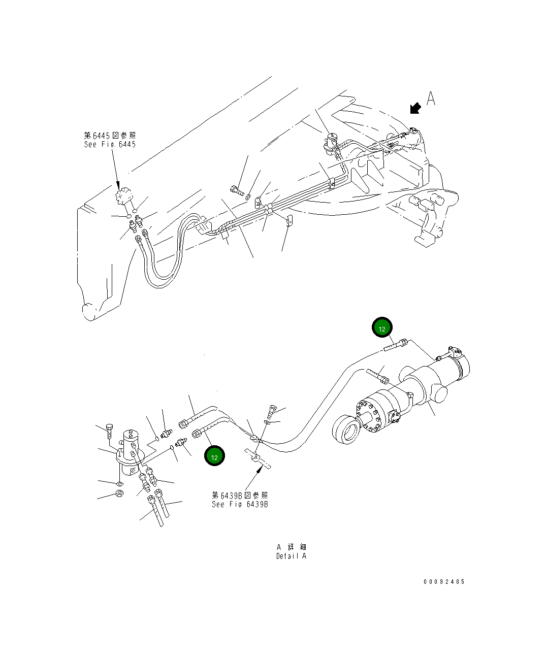 Шланг 235-60-34470 Komatsu