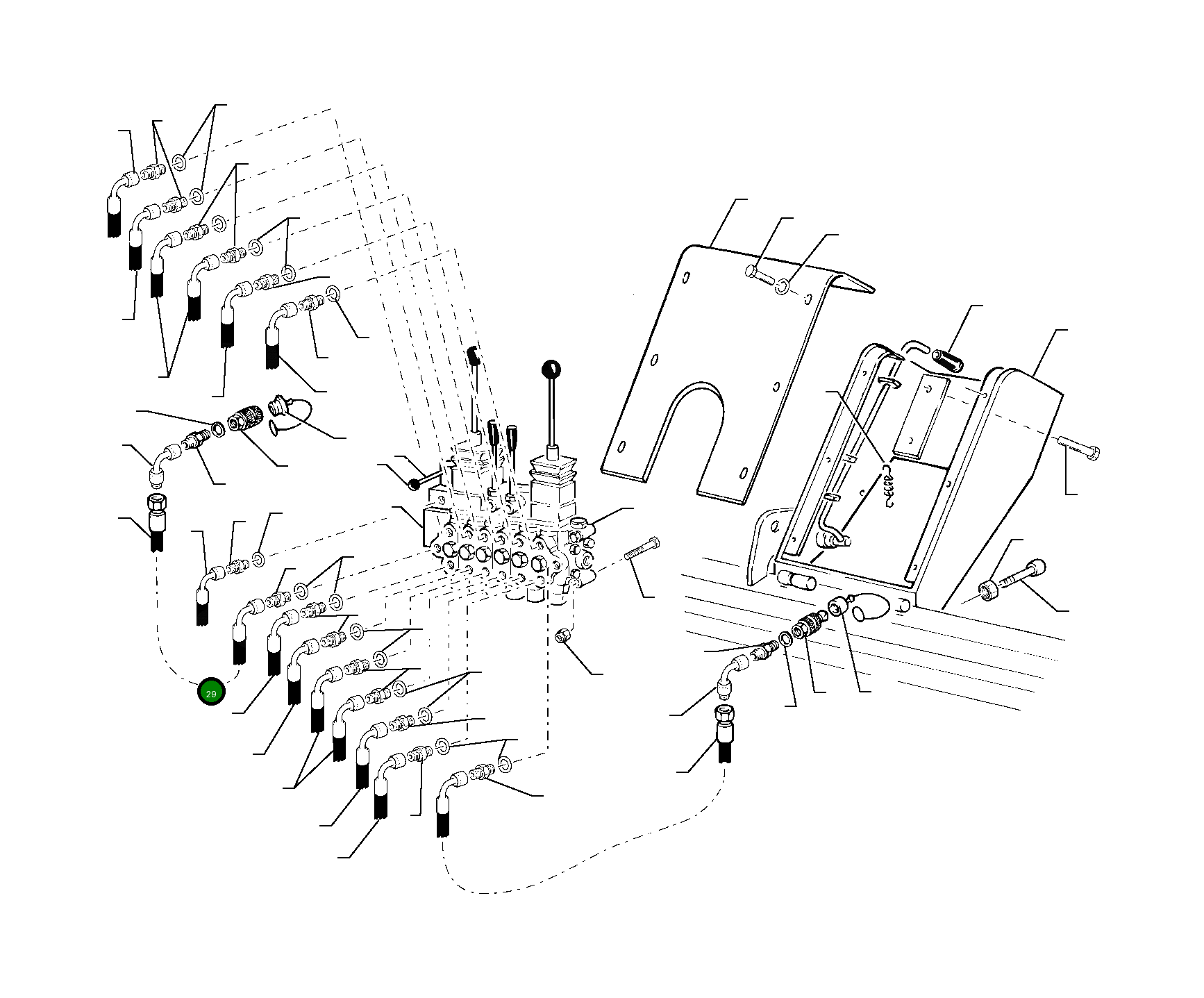 Шланг UE0000139 Komatsu