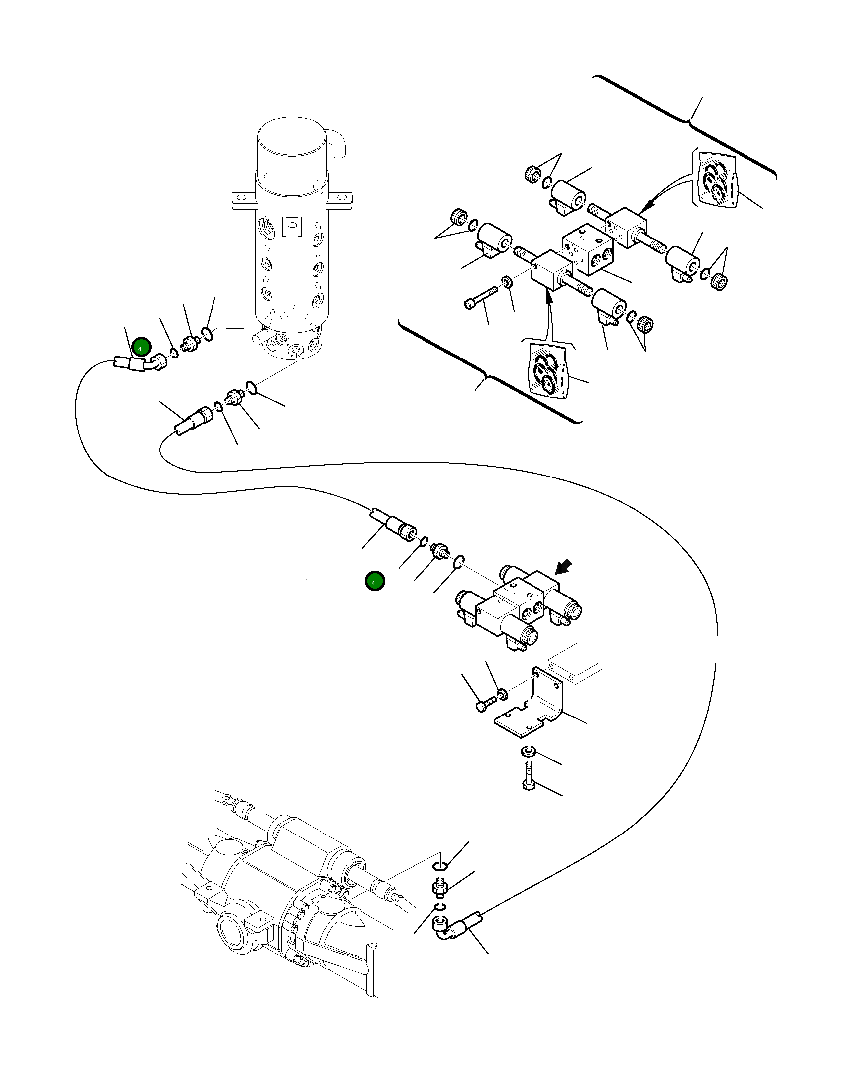 Шланг 22E-09-12660 Komatsu