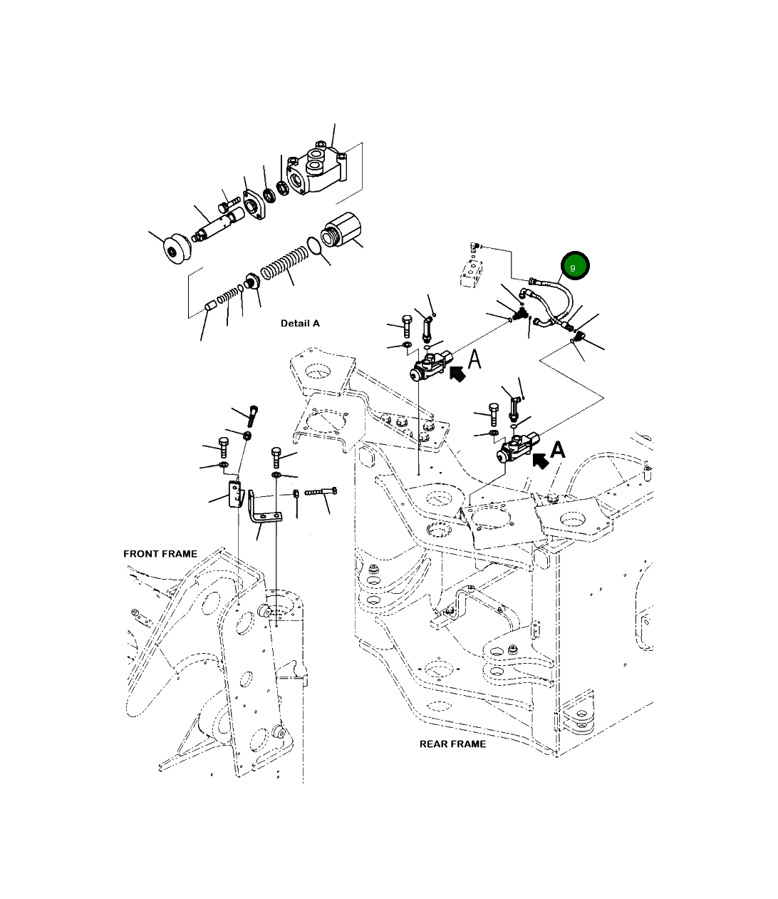 Шланг 423-62-53180 Komatsu