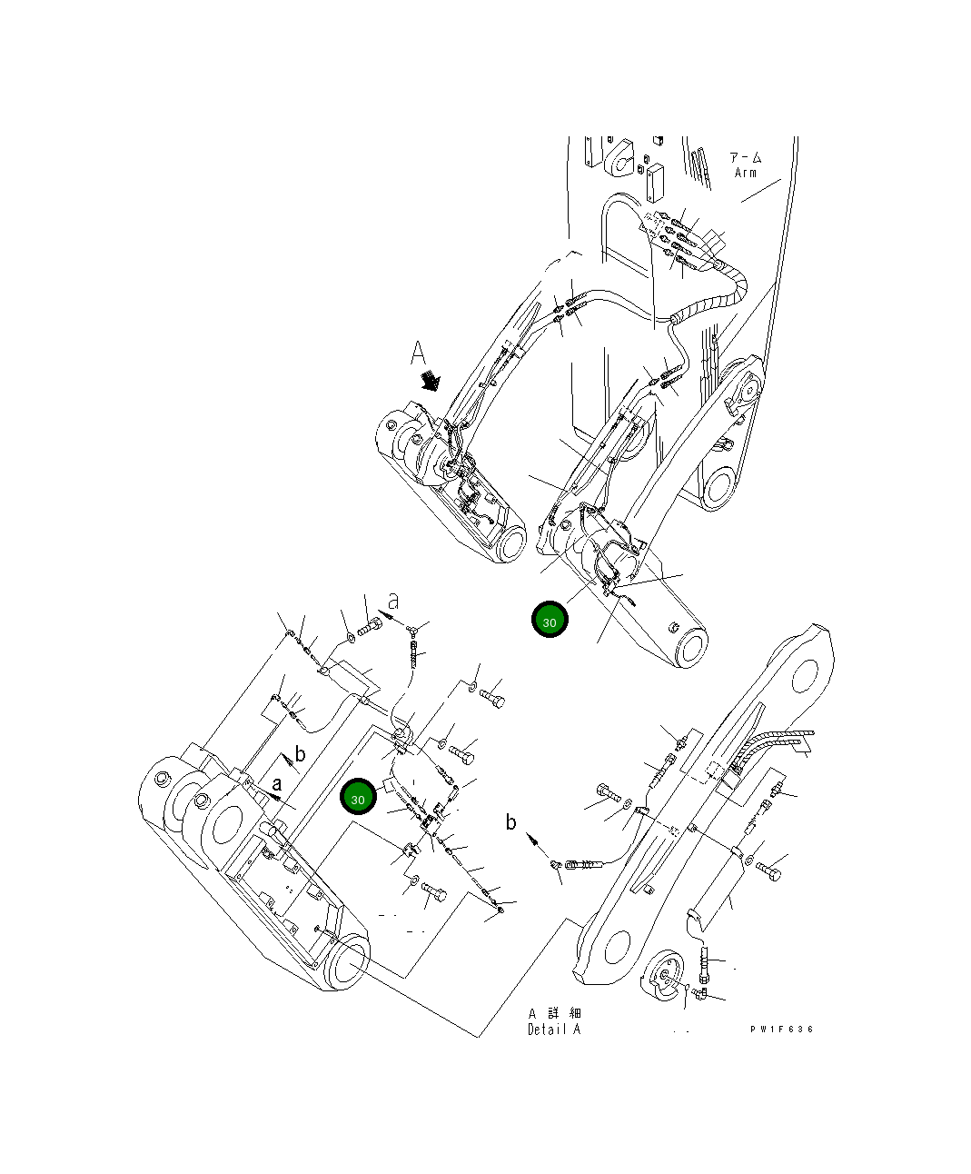 Шланг 21T-68-67911 Komatsu