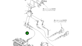 Шланг 21X-62-31690 Komatsu