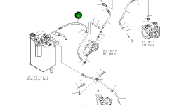 Шланг 416-18-33833 Komatsu