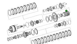 Шестерня 4646 352 141 Komatsu