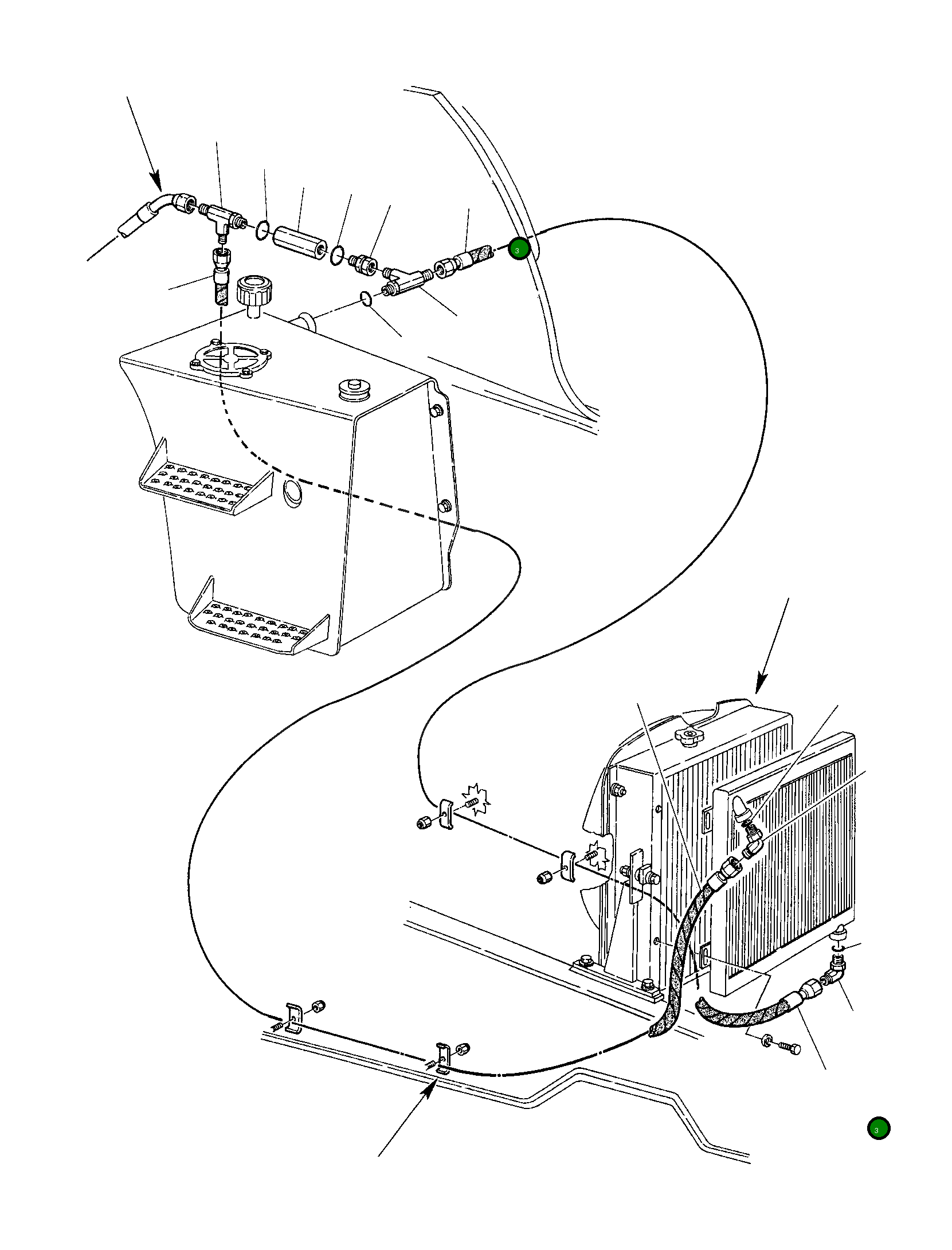 Шланг 392009108 Komatsu