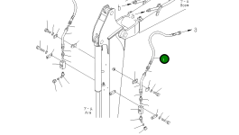Шланг 22M-973-1140 Komatsu