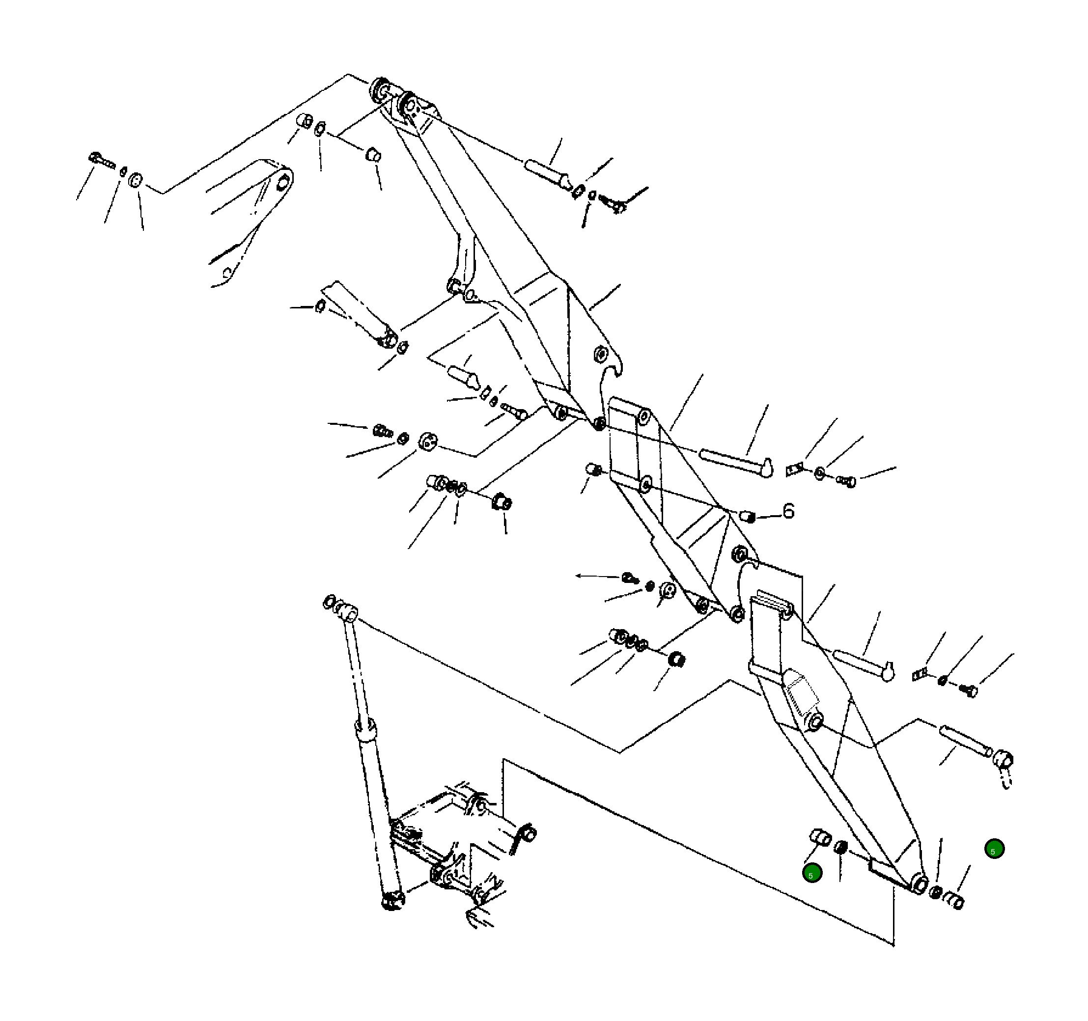 Втулка 207-70-K2320 Komatsu