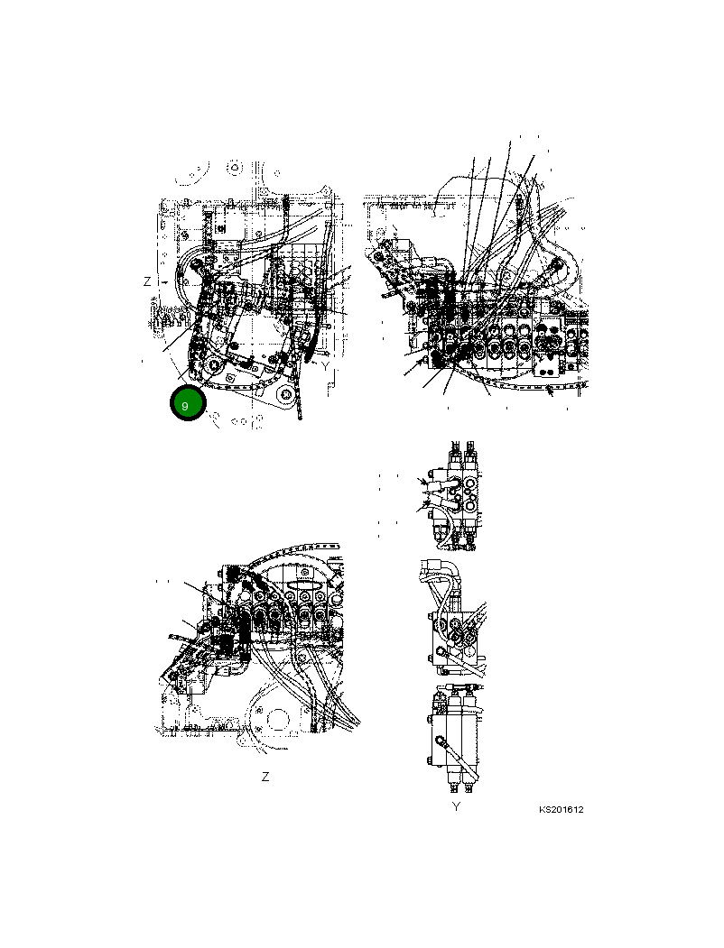Шланг 22B-946-5880 Komatsu