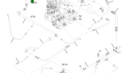 Шланг 4A1-62-23120 Komatsu