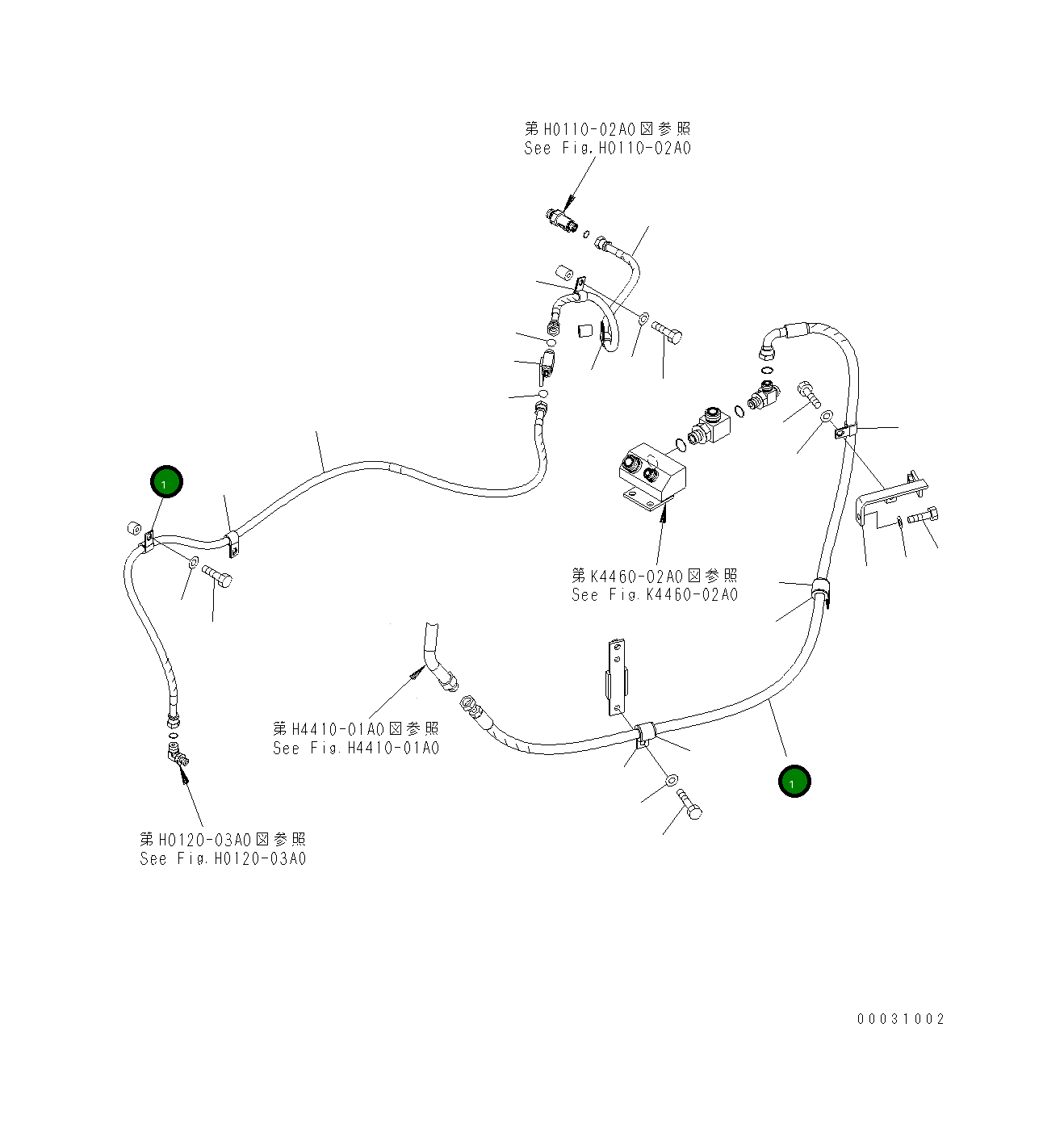 Шланг 423-62-34860 Komatsu