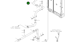 Шланг 23B-02-52210 Komatsu