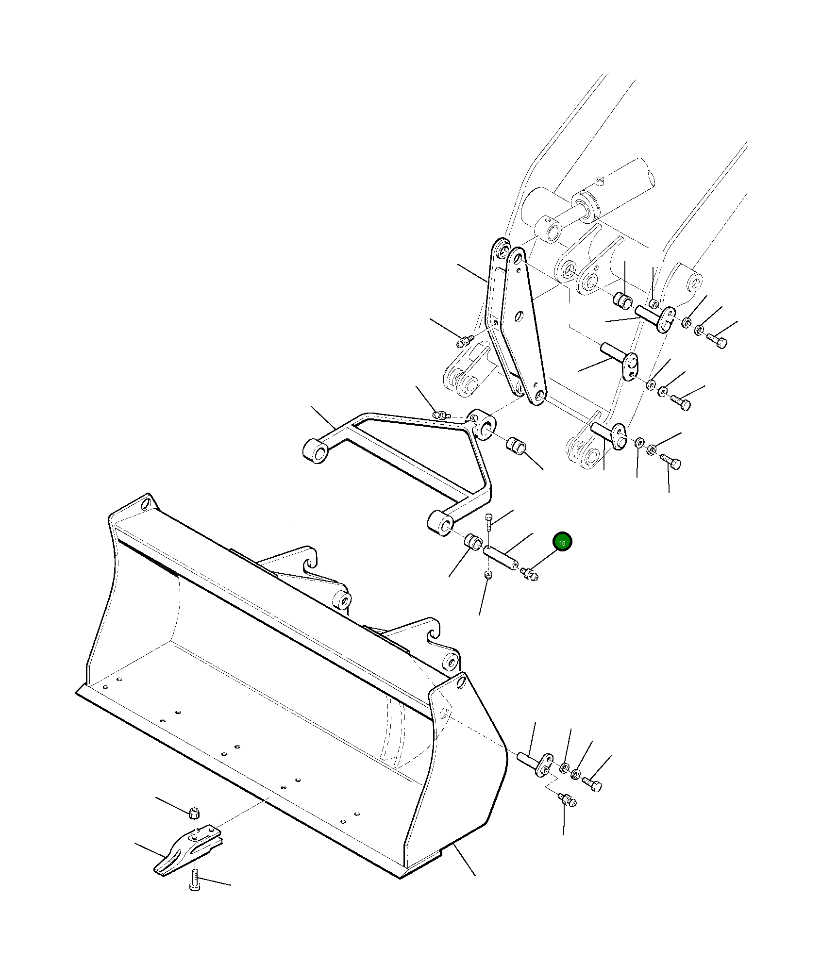 Втулка 500211016 Komatsu