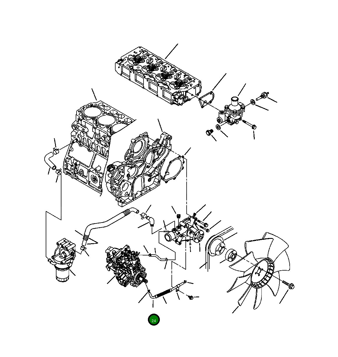 Шланг YM123907-49710 Komatsu