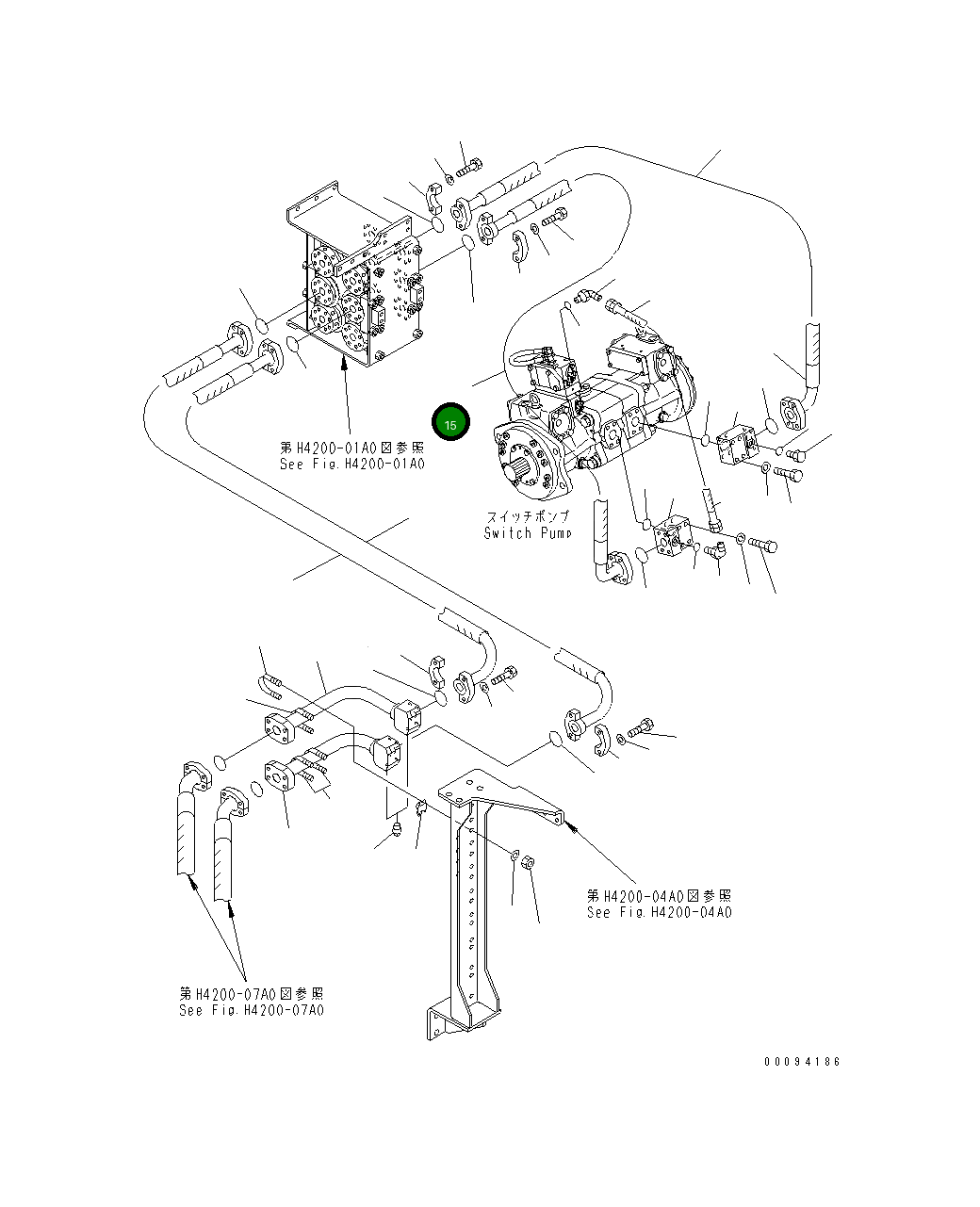 Шланг 42C-62-11720 Komatsu