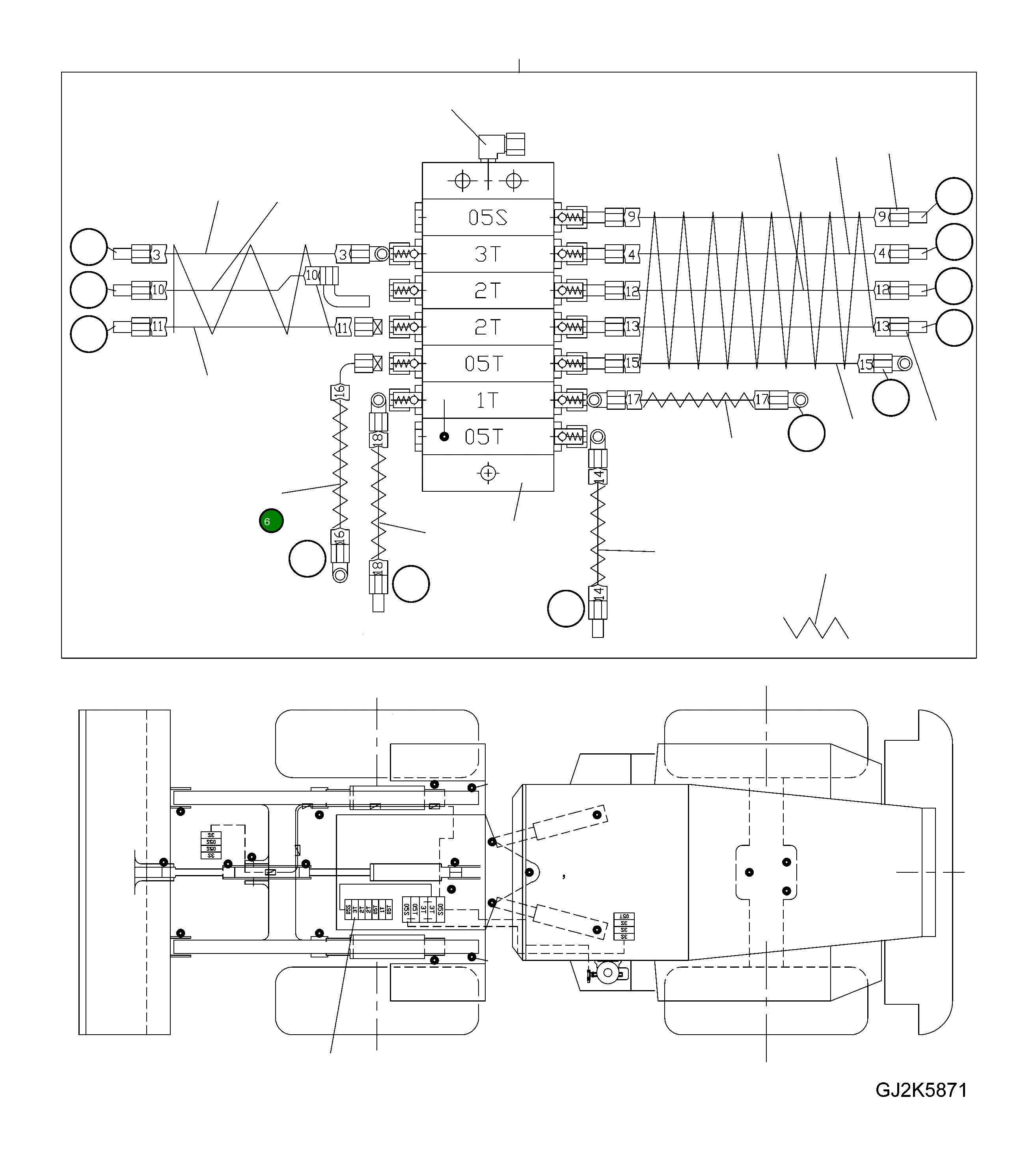 Шланг 421-09-H4700 Komatsu